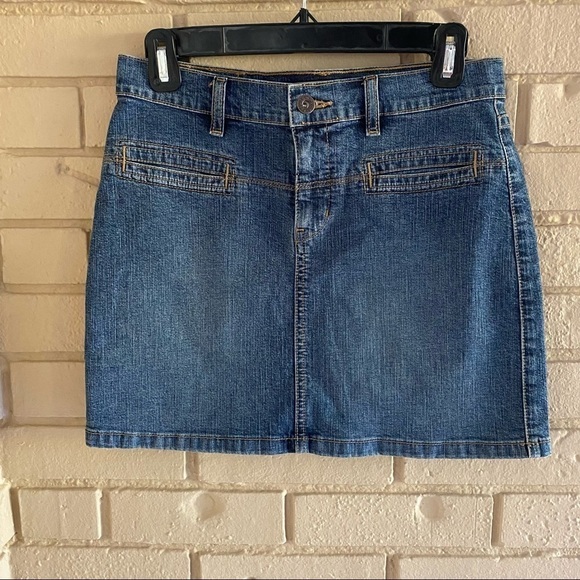 Tommy Jeans Hilfiger Vintage Denim Jean Mini Skirt - Picture 1 of 7